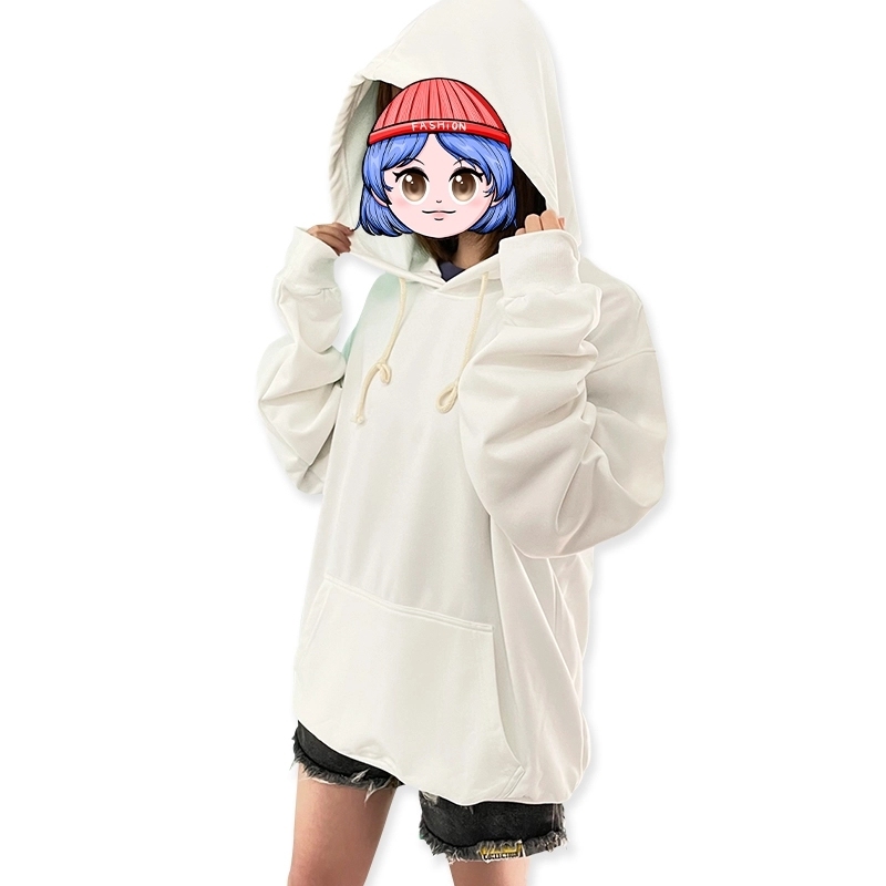 50 Pack USA Warehouse HOODIES White Blank Sublimation Blanks Men Women Hoodies Mix Sizes Sold By Case
