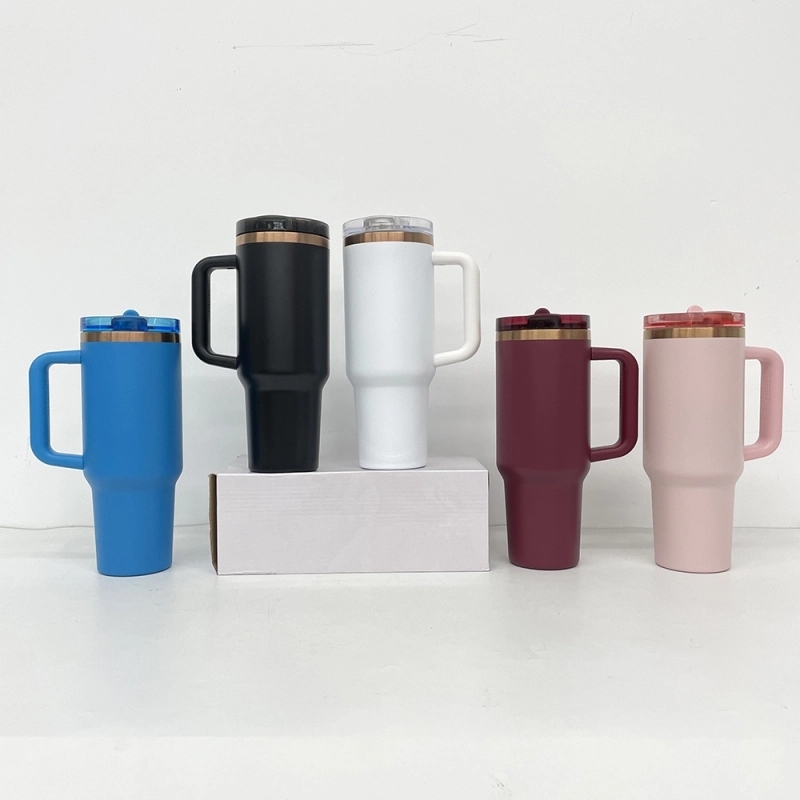 20 Pack USA Warehouse 40oz Copper Plate Protour Lid Quencher Tumblers 40 oz Stainless Steel Cup for Laser Engraving