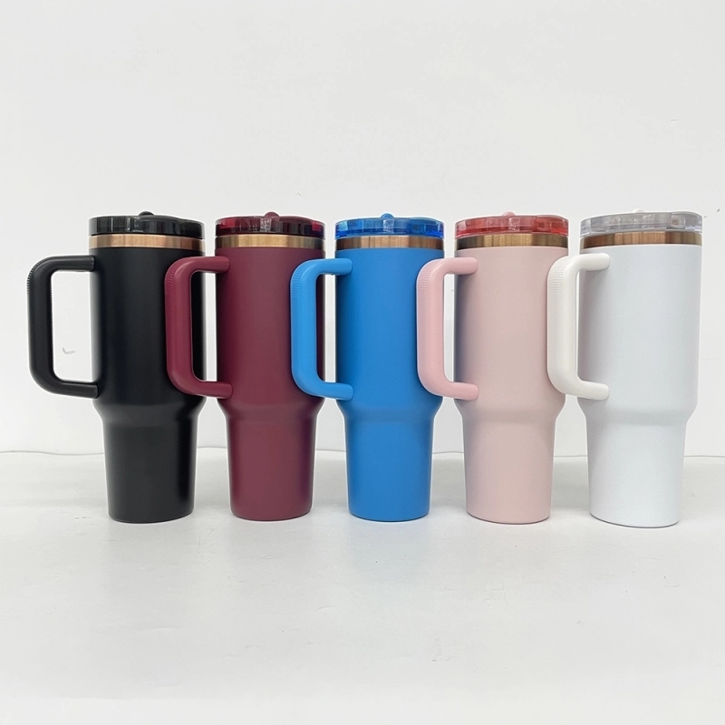 20 Pack USA Warehouse 40oz Copper Plate Protour Lid Quencher Tumblers 40 oz Stainless Steel Cup for Laser Engraving