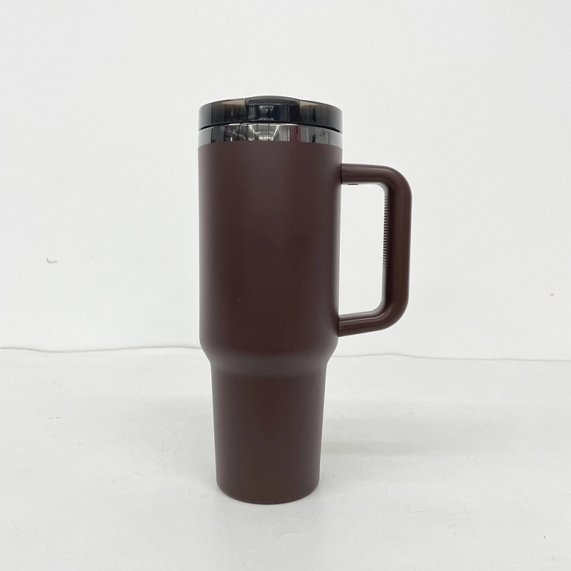 20 Pack USA Warehouse 40oz Black Plate Protour Lid Quencher Tumblers 40 oz Stainless Steel Cup for Laser Engraving