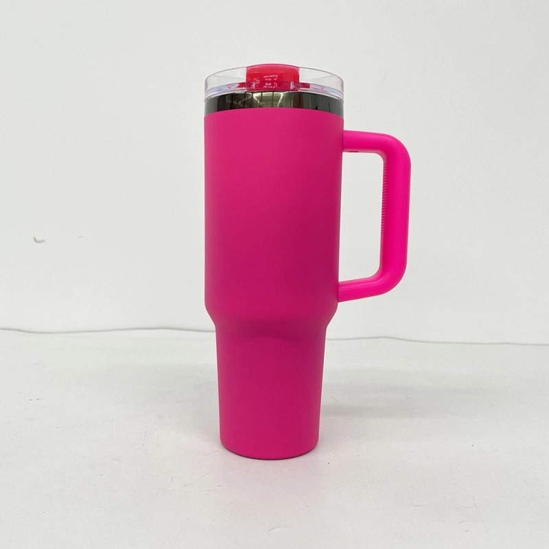 20 Pack USA Warehouse 40oz Black Plate Protour Lid Quencher Tumblers 40 oz Stainless Steel Cup for Laser Engraving
