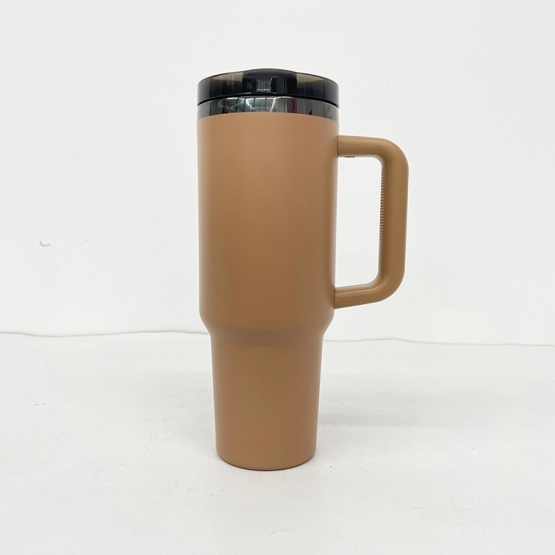 20 Pack USA Warehouse 40oz Black Plate Protour Lid Quencher Tumblers 40 oz Stainless Steel Cup for Laser Engraving