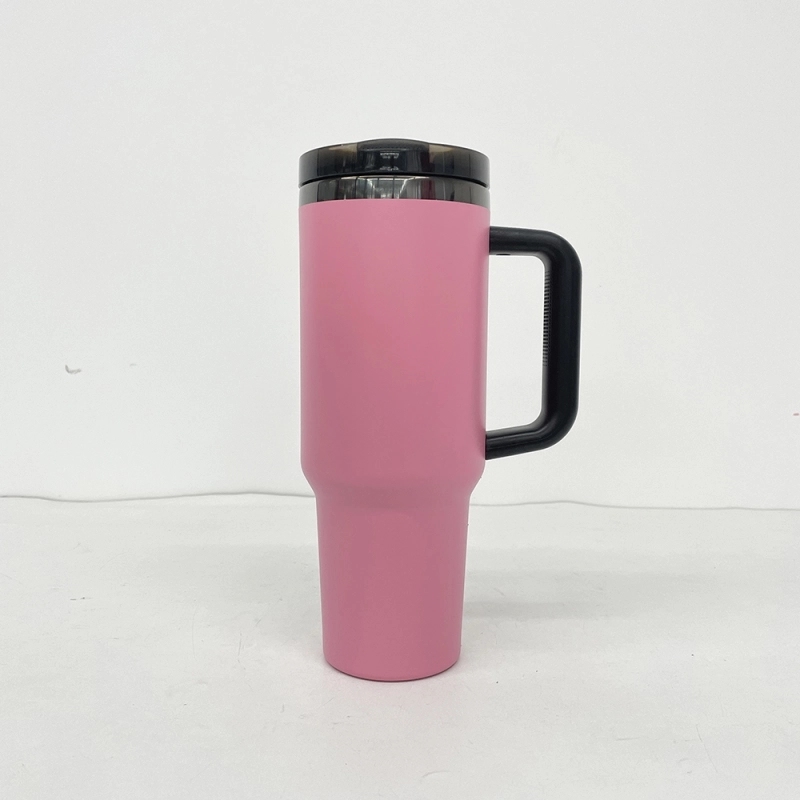 20 Pack USA Warehouse 40oz Black Plate Protour Lid Quencher Tumblers 40 oz Stainless Steel Cup for Laser Engraving