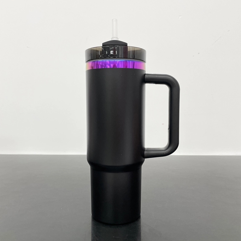 20 Pack USA Warehouse H2.0 30oz Purple Plated Underneath Powder Coated Quencher Tumblers 30 oz Stainless Steel Cup for Laser Engraving
