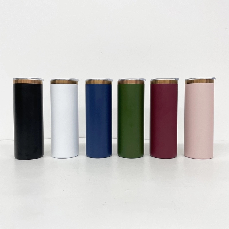 25 Pack USA Warehouse Copper Plated 20oz Straight Stainless Steel Tumbler for Laser Engraving