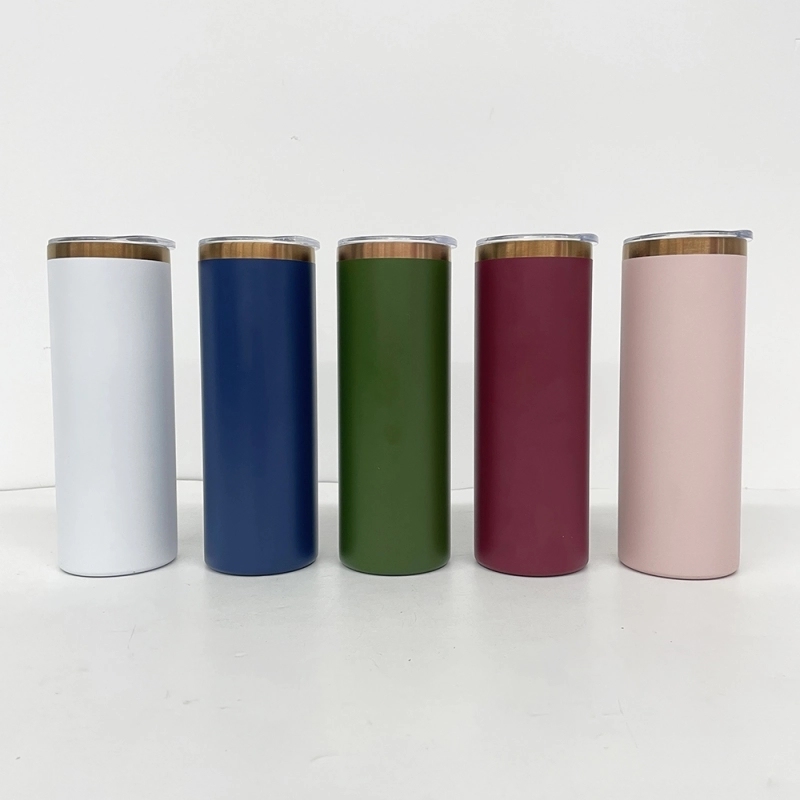 25 Pack USA Warehouse Copper Plated 20oz Straight Stainless Steel Tumbler for Laser Engraving