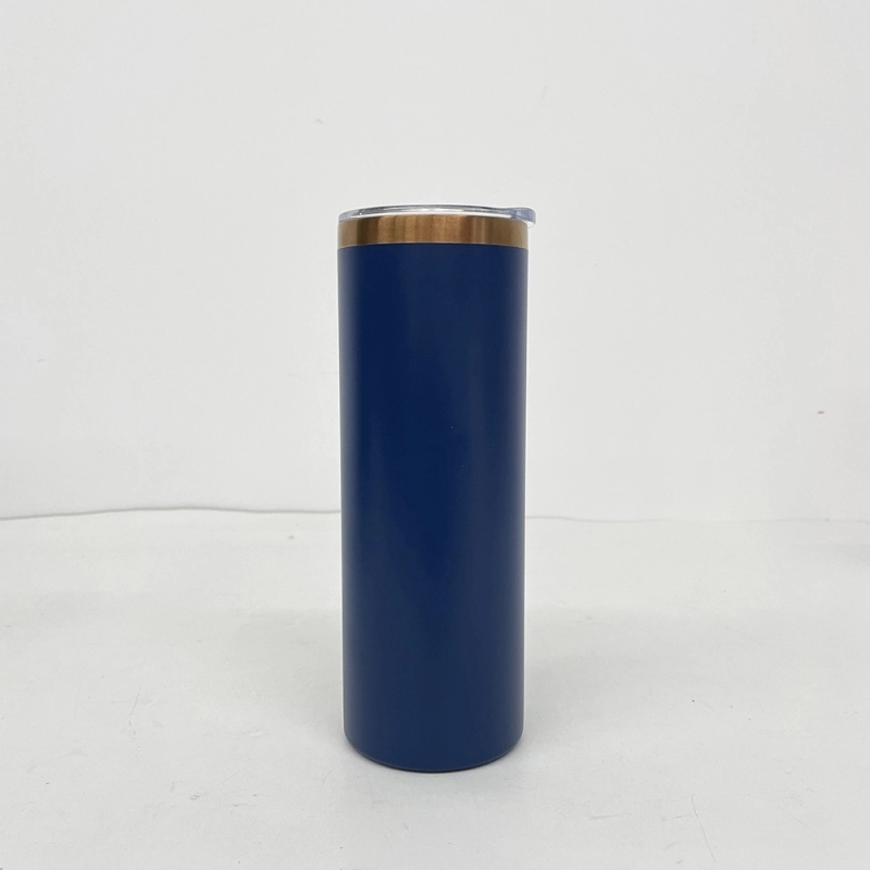 25 Pack USA Warehouse Copper Plated 20oz Straight Stainless Steel Tumbler for Laser Engraving