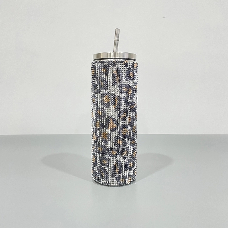 25 Pack USA Warehouse 20oz Rhinestone Bling Stainless Steel Tumblers