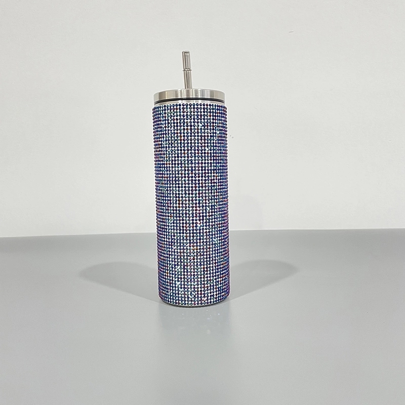 25 Pack USA Warehouse 20oz Rhinestone Bling Stainless Steel Tumblers