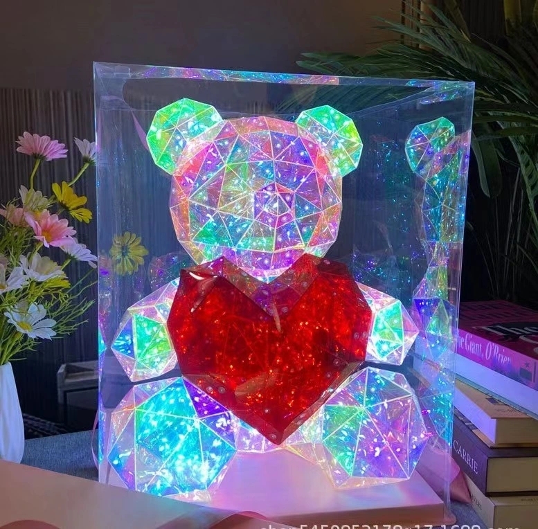 Valentine's Day Flower Bear Ornaments Gift Hot Sale Items Shipped From China