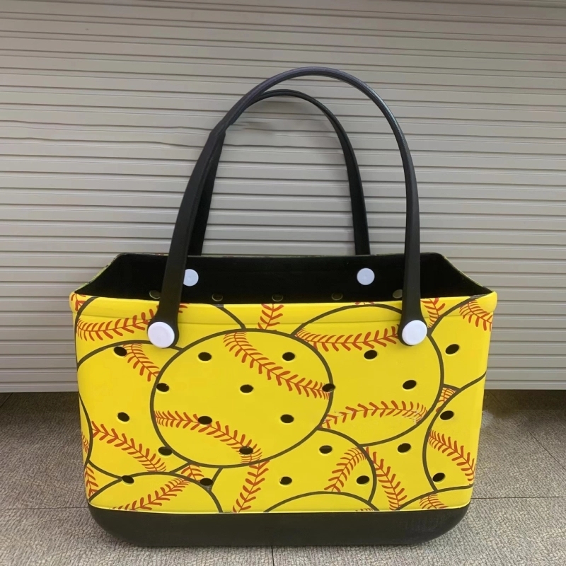 Medium/Large Size EVA Beach Bag With Patterns Shipped From China Warehouse