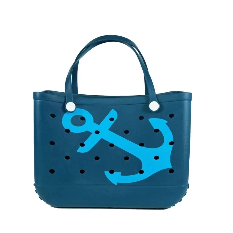 Medium/Large Size EVA Beach Bag With Patterns Shipped From China Warehouse