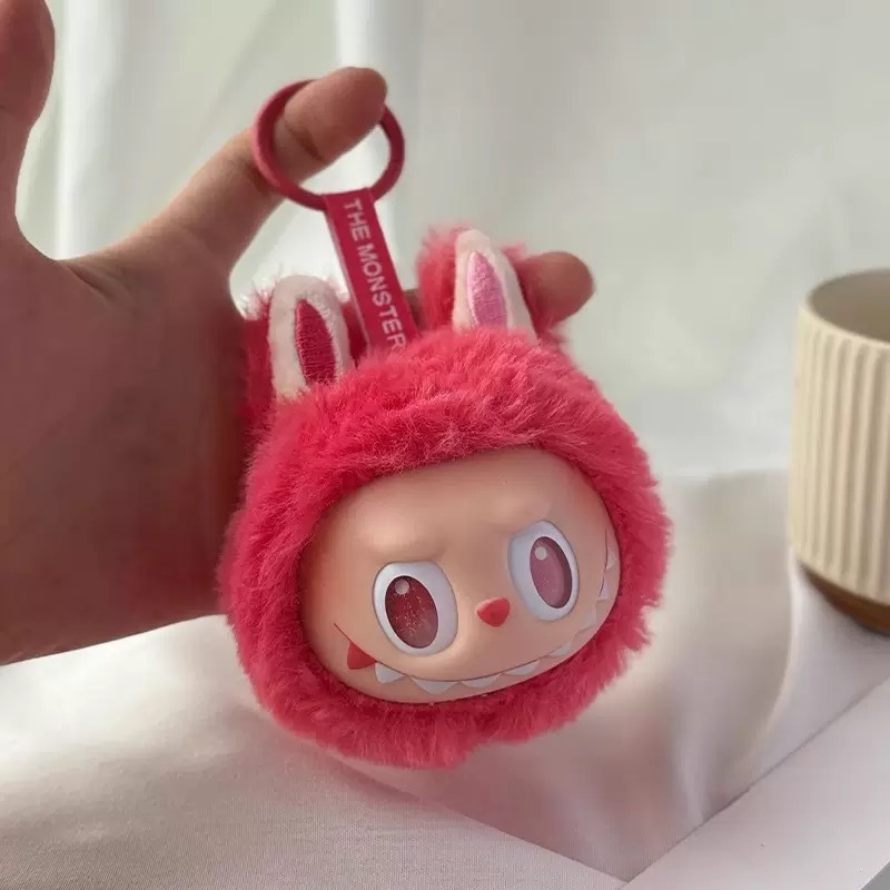 10cm labubu keychain，only face