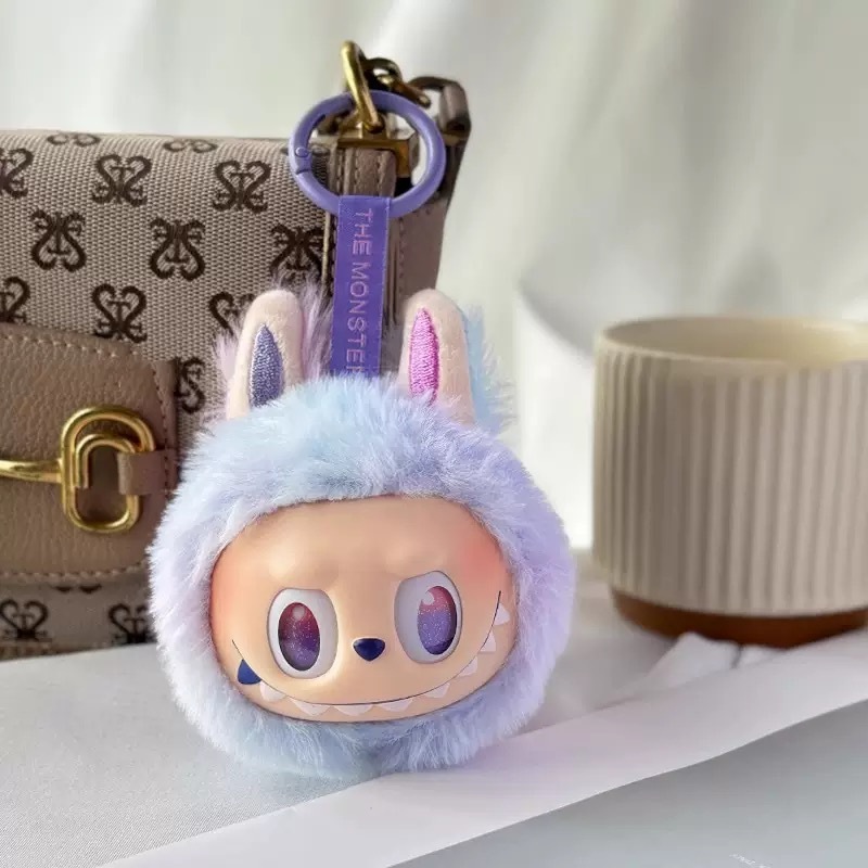 10cm labubu keychain，only face