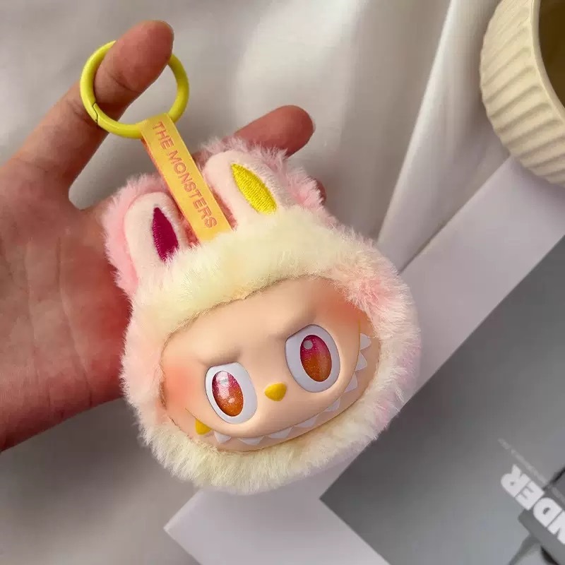 10cm labubu keychain，only face