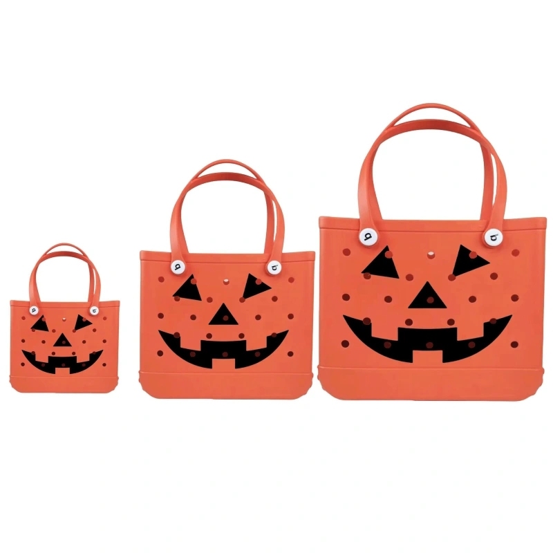 Small/Medium/Large Size EVA Beach Bag With Halloween Design