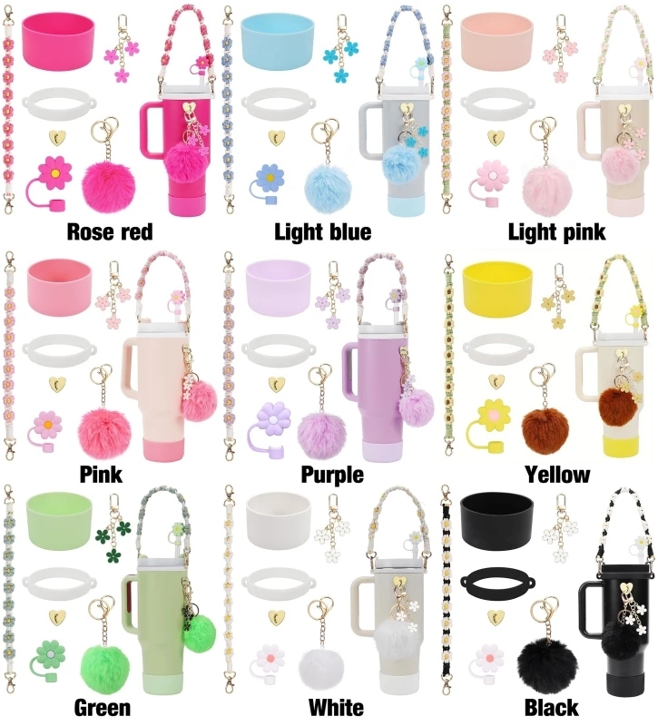 40oz Tumblers' Accessories Sets Mixed Colors