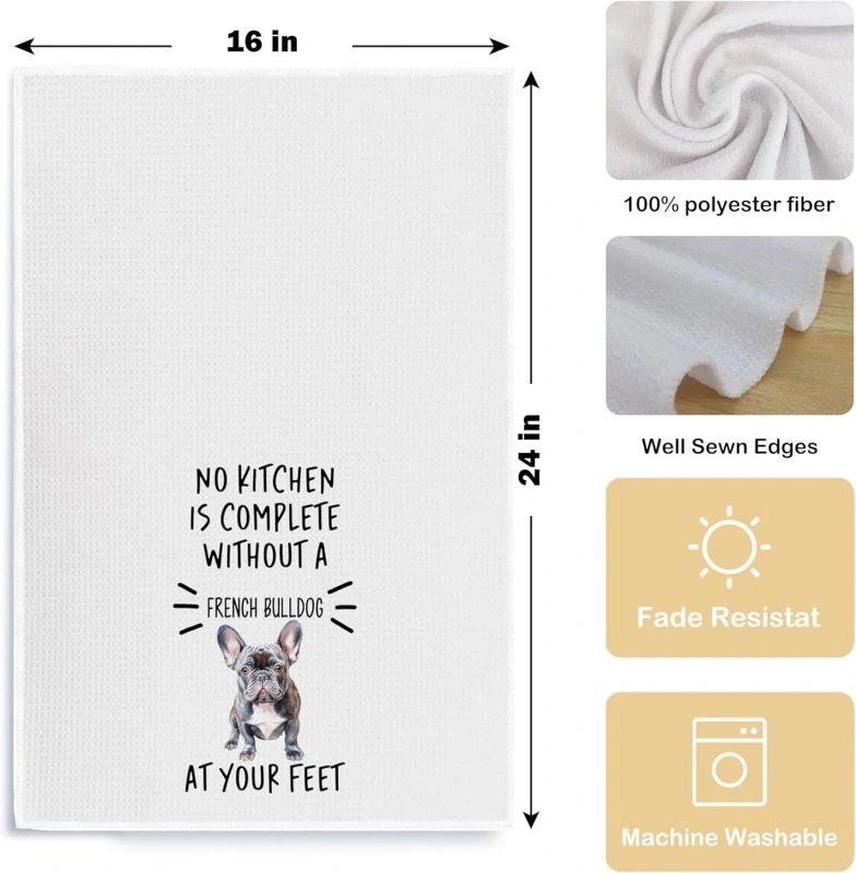 Chinese Warehouse Sublimation Waffle Dish Towels