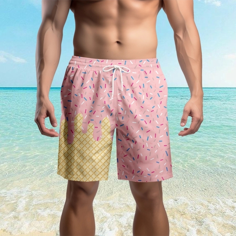 Boy's Beach Colorful Swim Trunks Shipped From China By Air