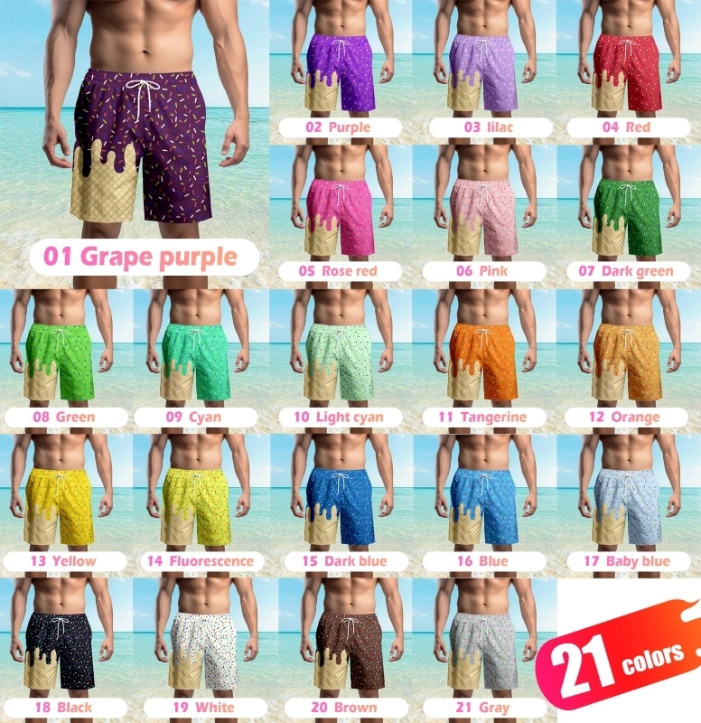 Boy's Beach Colorful Swim Trunks Shipped From China By Air