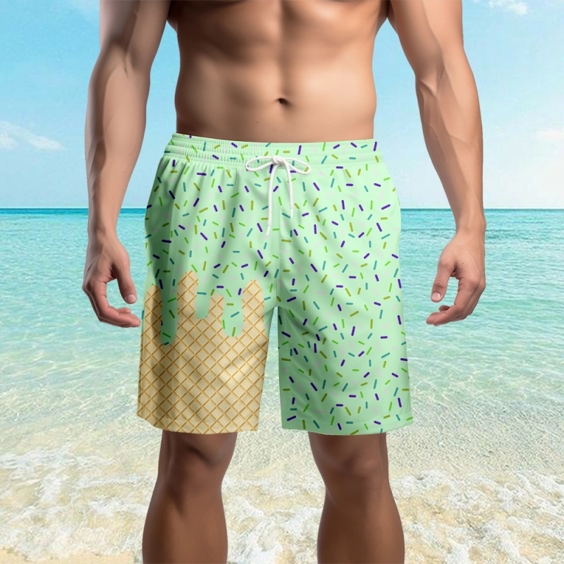 Boy's Beach Colorful Swim Trunks Shipped From China By Air