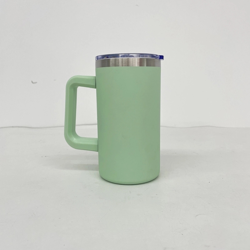 20 Pack USA Warehouse Blank Sublimation 20oz Coffee Mugs with Removable Plastic Handle