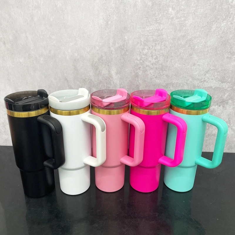 20 Pack USA Warehouse Gold Plated Powder Coated H2.0 30oz Tumbler for Laser engraving and UV DTF ...