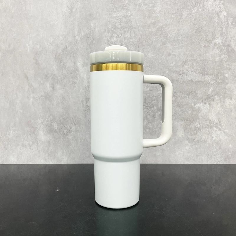 20 Pack USA Warehouse Gold Plated Powder Coated H2.0 30oz Tumbler for Laser engraving and UV DTF Wraps