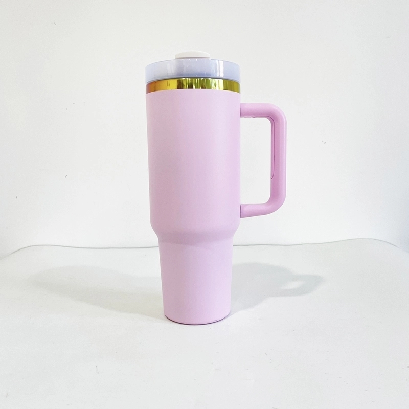20 Pack USA Warehouse 40oz Rainbow Plated Stanley Style Tumblers For Valentine Day
