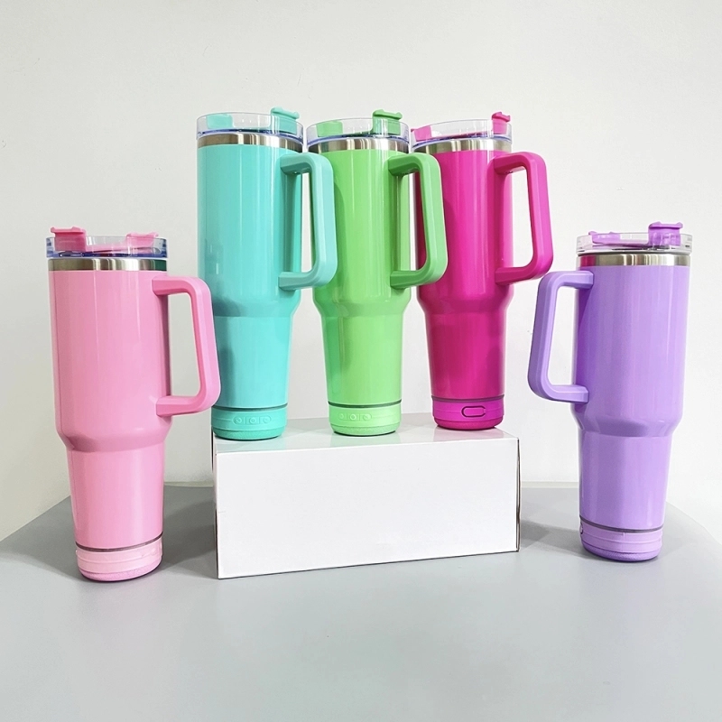 20 Pack USA Warehouse Mix Color 40oz Stainless Steel Sublimation Blanks Music Player Bluetooth Speaker Tumbler