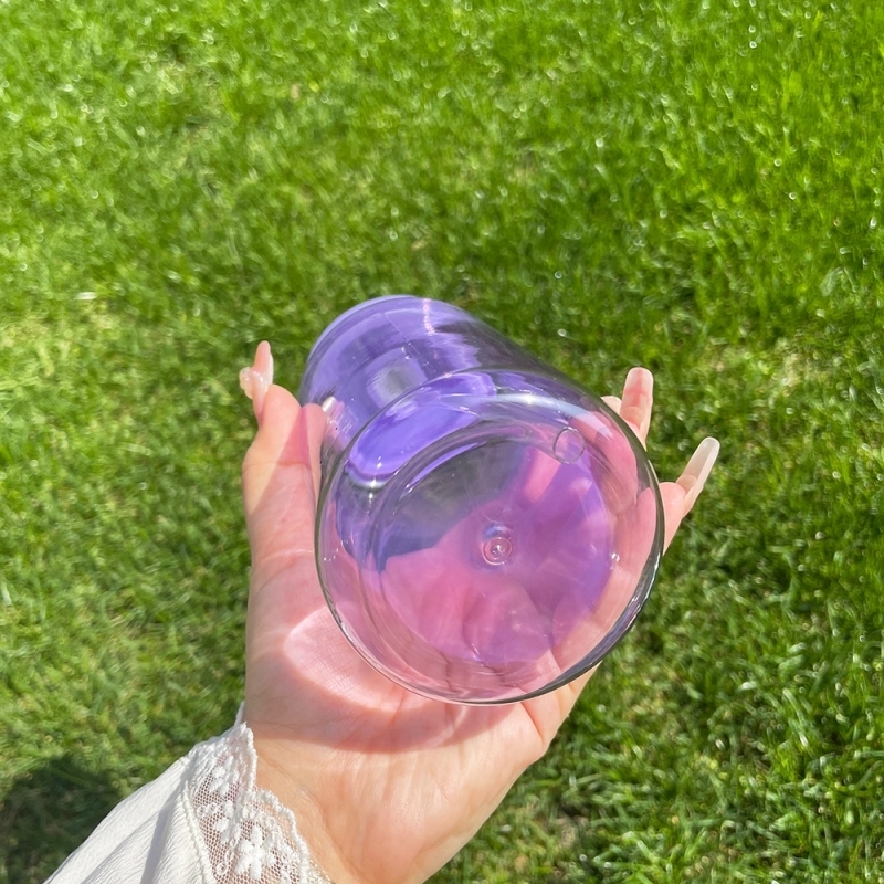 50 Pack USA Warehouse Jelly Plastic Cup for Uv Dtf Wraps Pretty Jelly Color Acrylic Can Same Shape As 16oz Glass Can