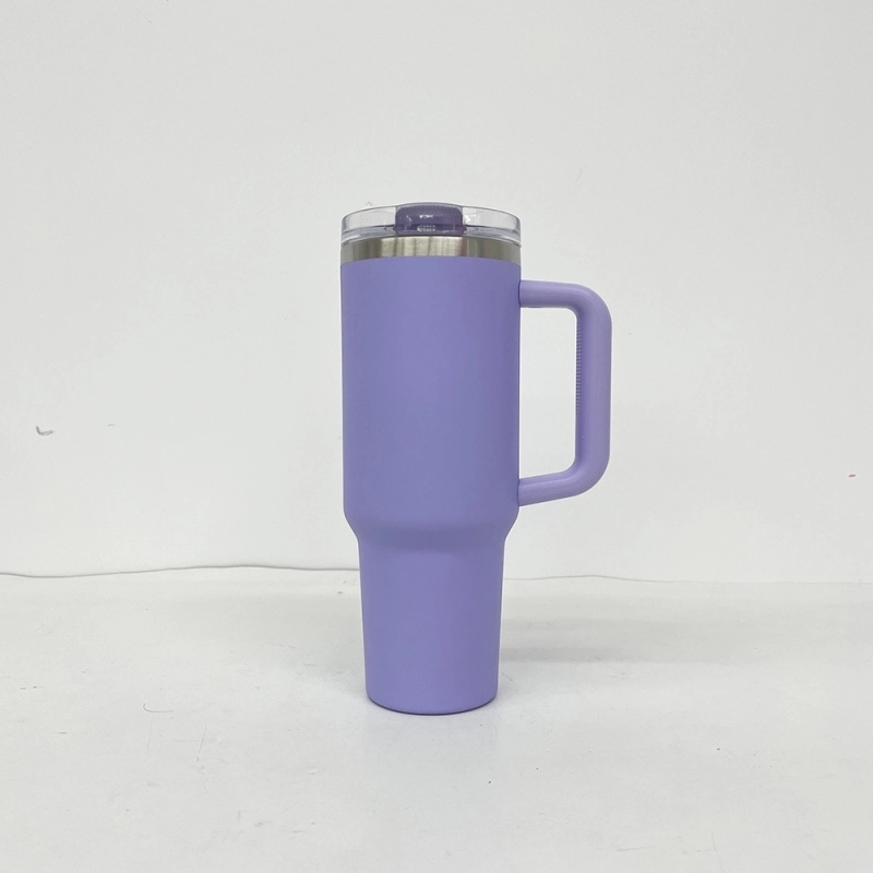 20 Pack USA Warehouse H3.0 40oz Leak Proof Lids Tumblers New Protour Style with Removable Nozzle Cover Matt Macaron Color Sublimation Tumblers