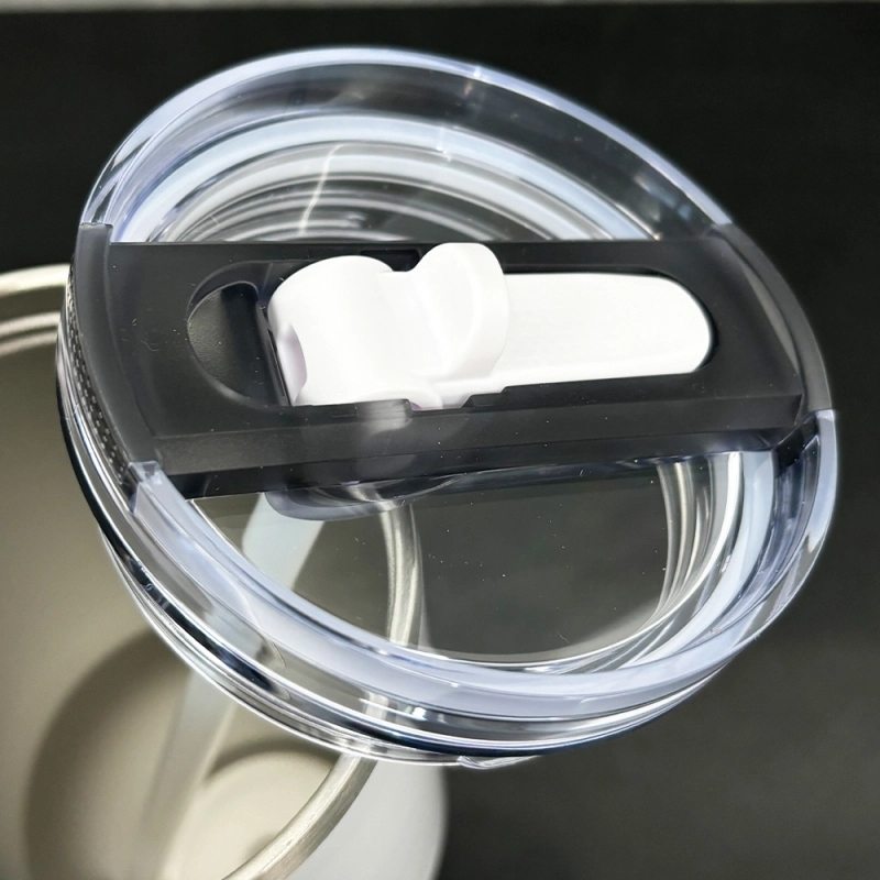 20 Pack USA Warehouse H3.0 40oz Leak Proof Lids Tumblers New Protour Style with Removable Nozzle Cover Glossy White Sublimation Tumblers