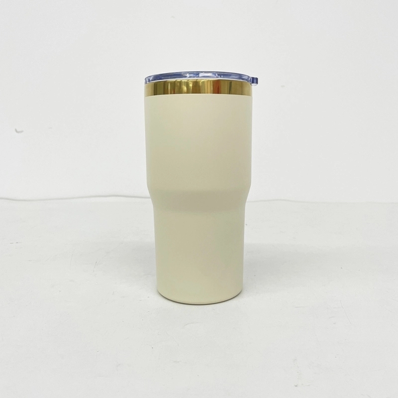 24 Pack USA Warehouse Mirror Gold Plated 20oz Coffee Travel Mug with Leak Proof Slide Lids for Laser Engraving