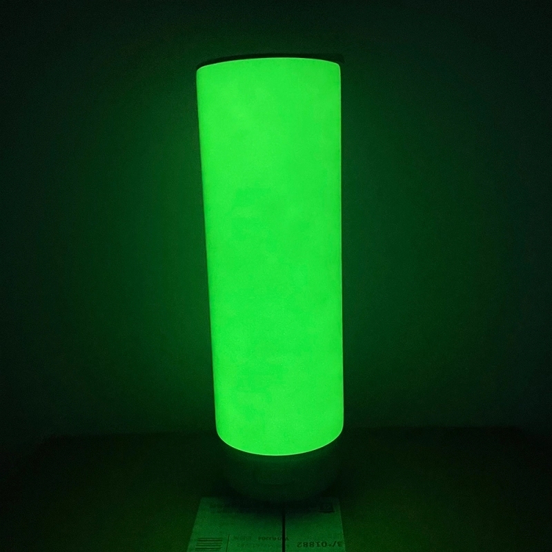 25 Pack USA Warehouse Blank Sublimation Glow In Dark 20oz Speaker Tumbler With Lid And Straw
