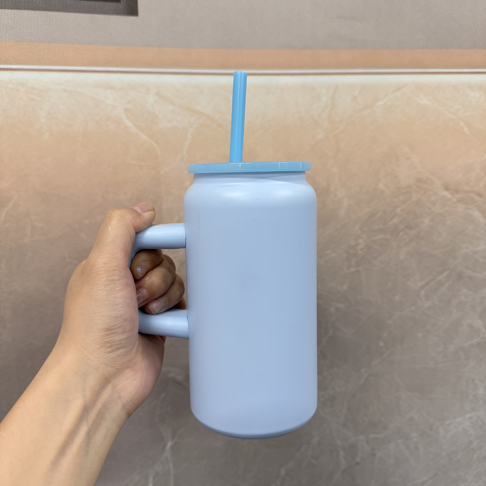25pcs Stainless Steel Tumblers With Lids & Straws
