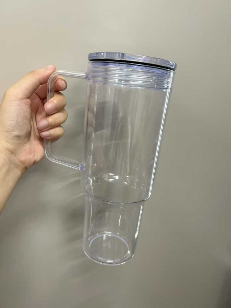 US warehouse 40oz single wall plastic cup