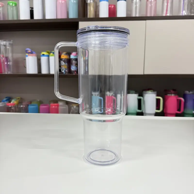 US warehouse 40oz single wall plastic cup