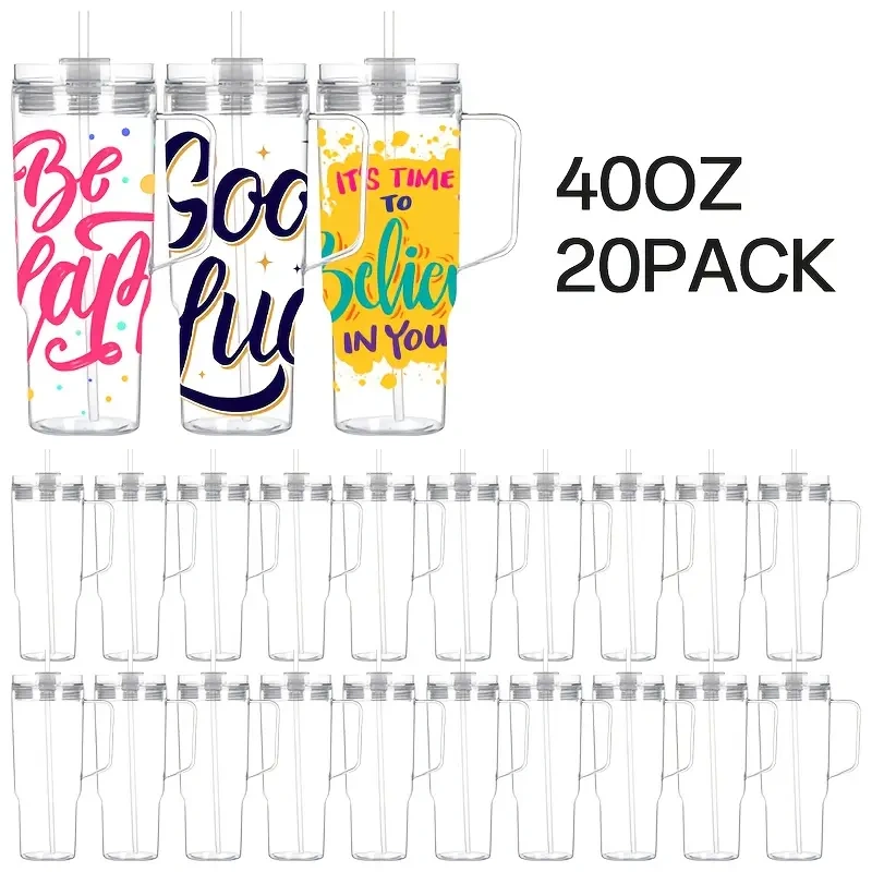 US warehouse 40oz single wall plastic cup