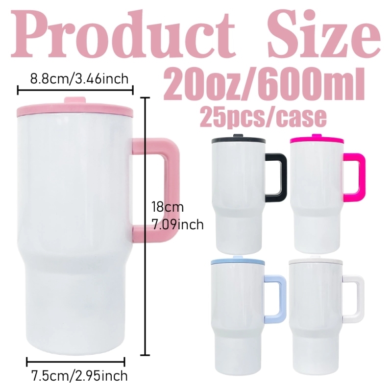 25 Pack USA Warehouse Halloween Parent-child 20oz Glow in Dark Leakproof Flip Top Straw Tumbler for Sublimation