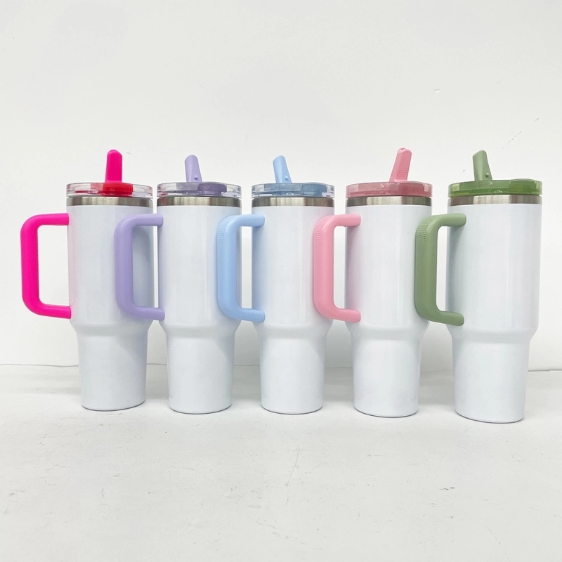 20 Pack USA Warehouse Halloween Parent-child 40oz Glow in Dark Removable Leakproof Flip Top Straw Tumbler for Sublimation