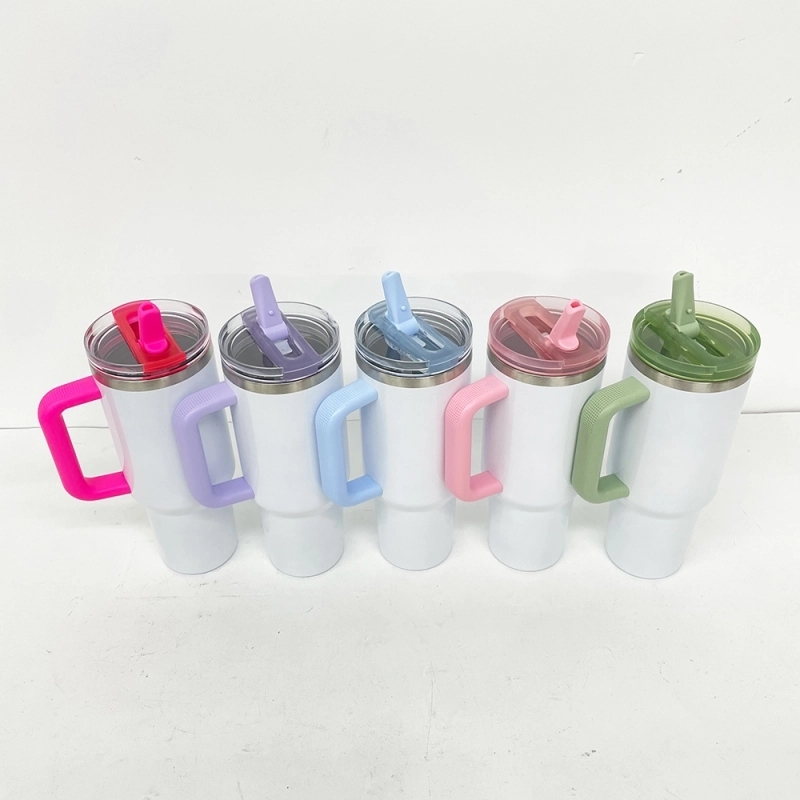 20 Pack USA Warehouse Halloween Parent-child 40oz Glow in Dark Removable Leakproof Flip Top Straw Tumbler for Sublimation