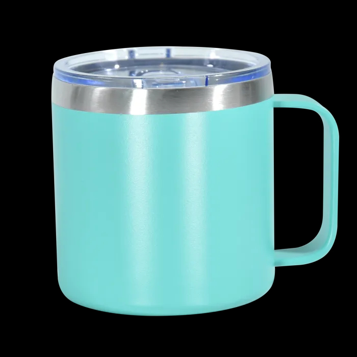 US Warehouse 12oz powder coated mugs with stainless straw +straw brush