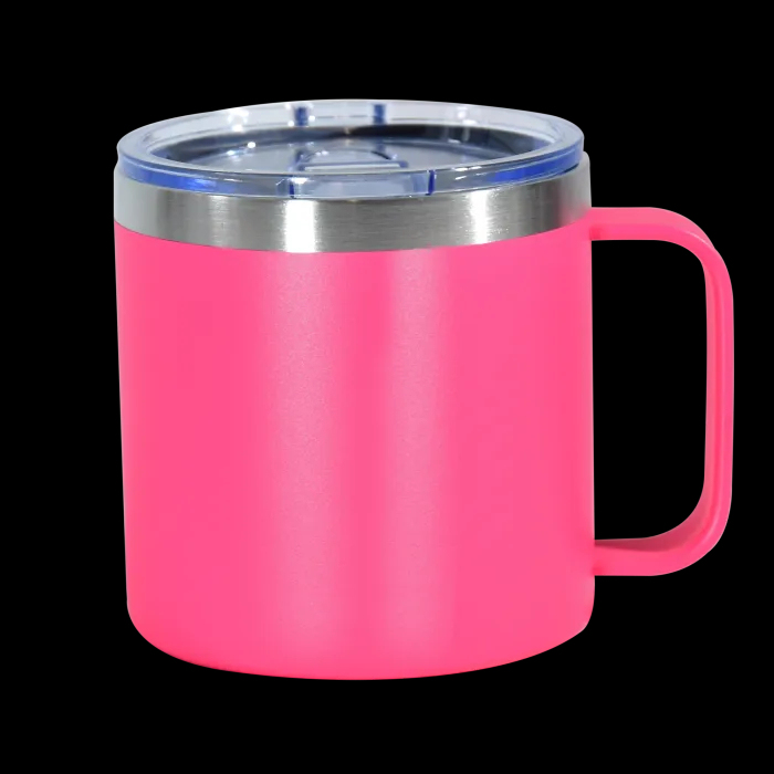 US Warehouse 12oz powder coated mugs with stainless straw +straw brush