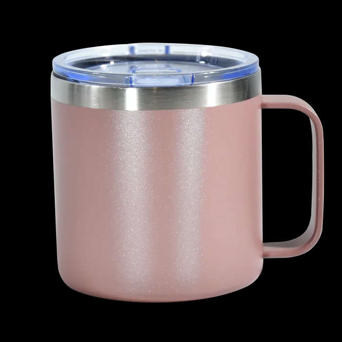 US Warehouse 12oz powder coated mugs with stainless straw +straw brush
