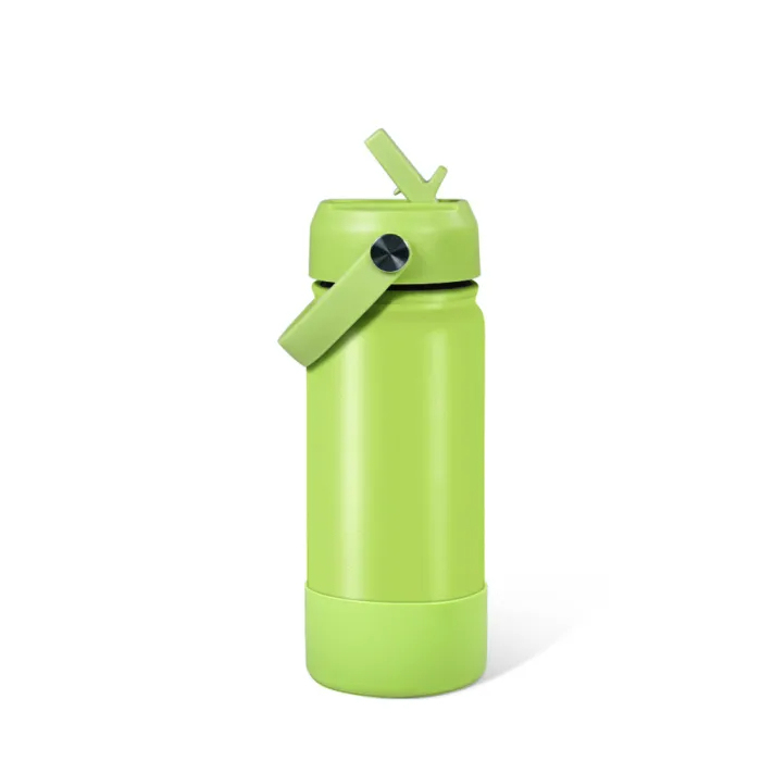 US Warehouse 18oz/32oz Powder Coated Sports Water Bottle with silicone bottom