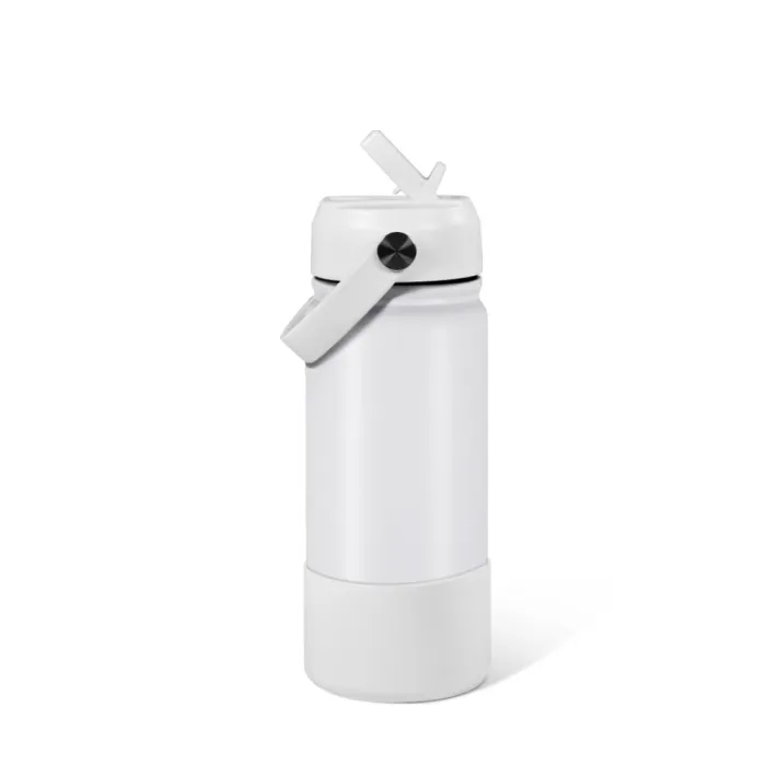 US Warehouse 18oz/32oz Powder Coated Sports Water Bottle with silicone bottom