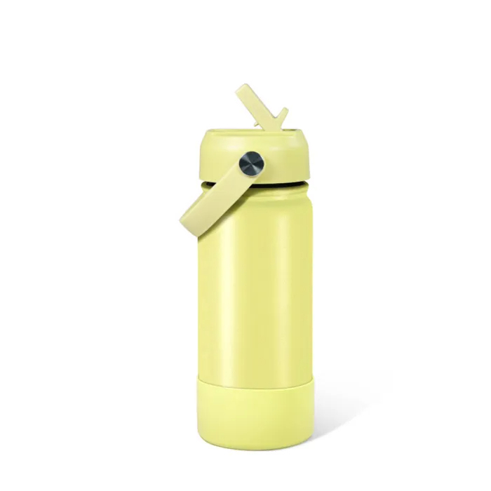 US Warehouse 18oz/32oz Powder Coated Sports Water Bottle with silicone bottom