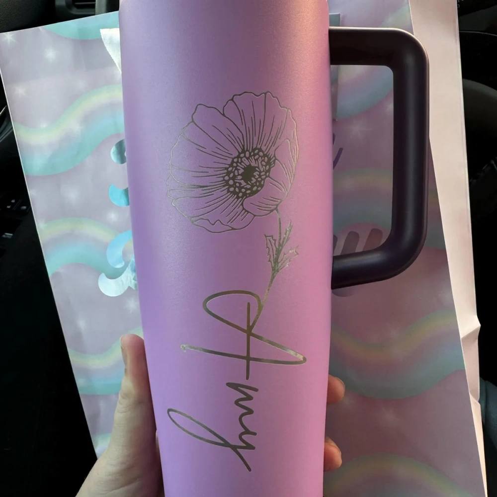 30/40oz owala styles tumbler for laser engraved