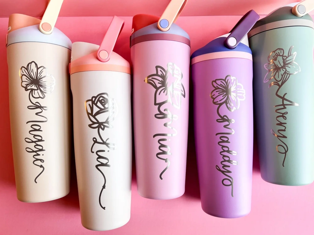 30/40oz owala styles tumbler for laser engraved